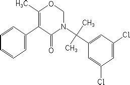 Oxaziclomefone 噁嗪草酮 3 1 3 5 dichlorophenyl 1 methylethyl 2 3