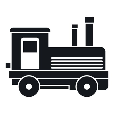 Locomotive Icon Simple Style 14699895 Vector Art At Vecteezy