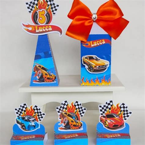 Kit Festa Pe As Lembrancinhas Hot Wheels Elo