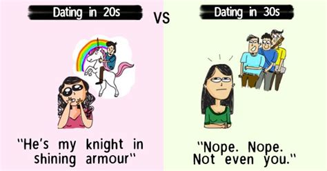 These Comics Perfectly Sum Up The Differences Between Dating In Your 20s And 30s Scoopwhoop