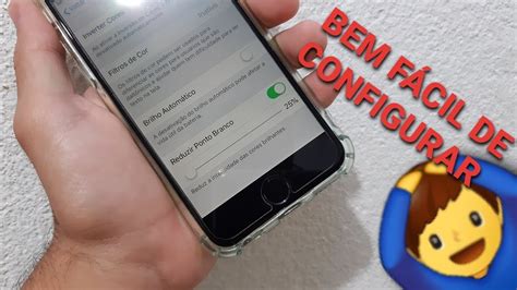 COMO ATIVAR DESATIVAR O BRILHO AUTOMÁTICO NO IPHONE 6 YouTube