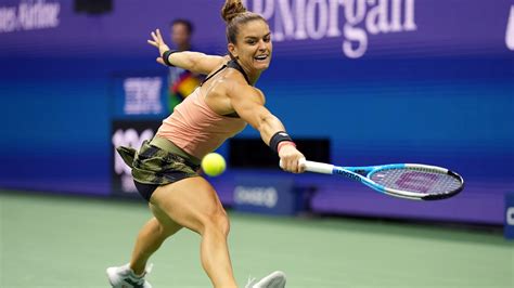 Photos: Karolina Pliskova vs. Maria Sakkari, 2021 US Open quarterfinals ...