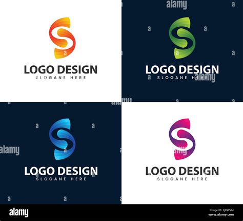 Abstract Modern Colourful S Logo Design Unique Modern Creative Trendy