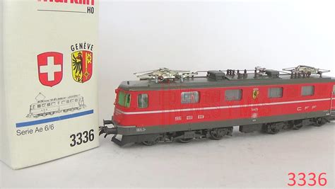 Locomotora SUIZA MARKLIN 3336 Trenesymas