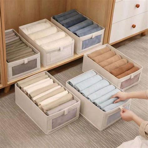 Caja Organizadora De Pantalones Para Ropa De Hogar Visible Contenedor