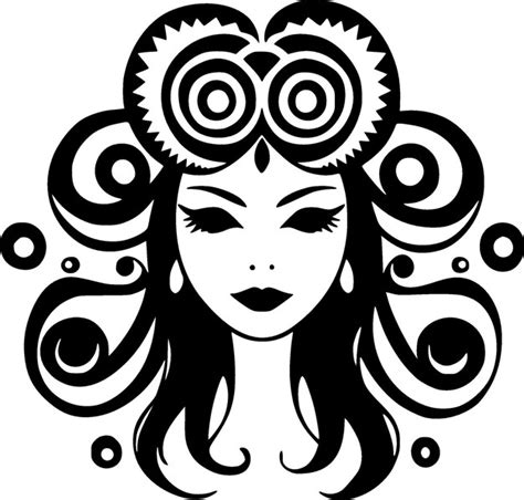 Ilustraci N Vectorial De Silueta Minimalista Y Simple De Boho Vector