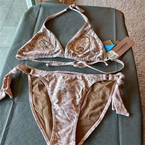 Cia Maritima Swim Cia Maritima Brazilian Bikini Pc Top And Bottoms Swim Set Poshmark