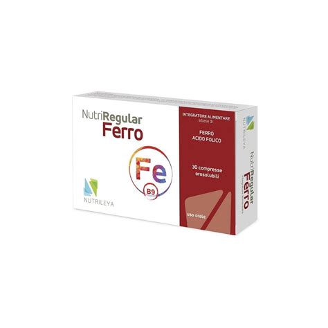 Nutriregular Ferro Integratore Alimentare Compresse Orosolubili