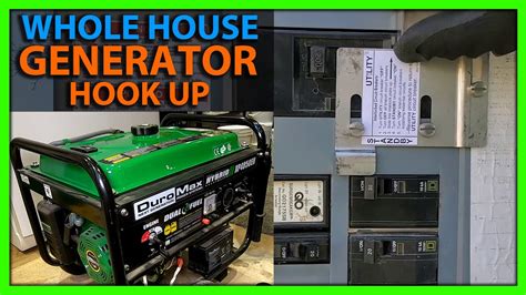 How To Hook Up A Generac Generator