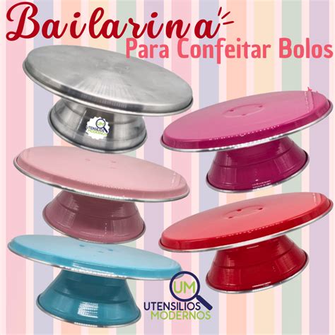 Bailarina De Bolo Girat Rio Decorar Bolo Em Aluminio Cm Suporte De