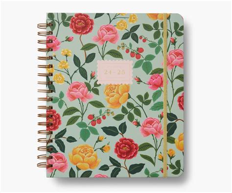 Rifle Paper Co Rp Rp Ag17 2025 Roses 17 Month Agenda Hardcover