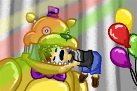 Fredbear Bite of 87' by WalnutBamboo on DeviantArt