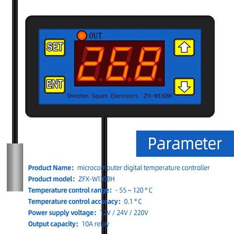 Zfx W H Microcomputer Temperature Controller Thermostat Intelligent