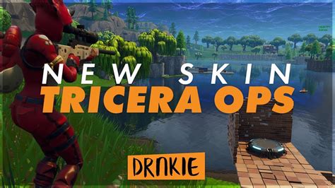 New Skin Tricera Ops Fortnite Battle Royale Youtube