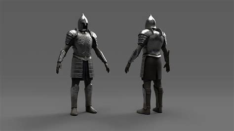 3D model Gondor Soldier Armor - The Lord of the Rings VR / AR / low-poly | CGTrader