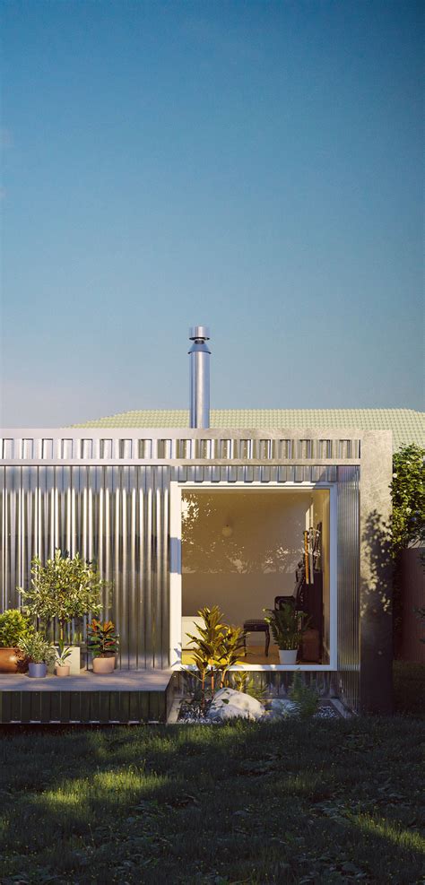 metal house  behance