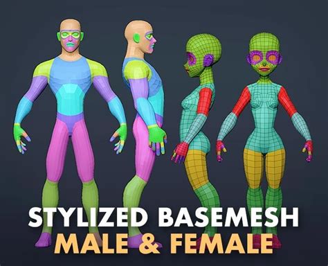 Pin On Basemesh 3d Models