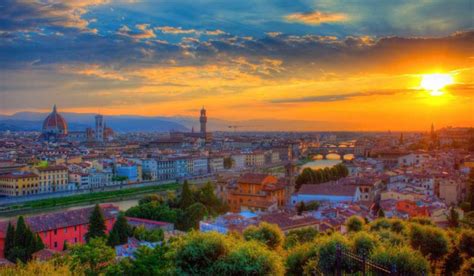 Piazzale Michelangelo Plaza De Miguel Ángel Mirador En Florencia