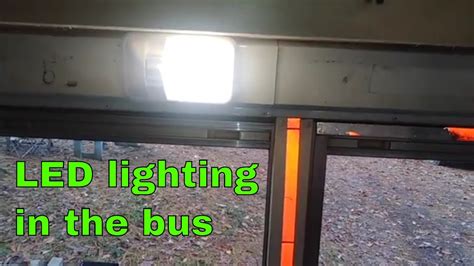 Bus Led Lights Flooring Etc Youtube