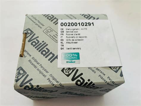 Vaillant Eco Tec Pro Plus Service Inlet Valve New