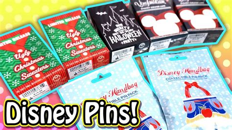 Disney Trading Pins Surprise Blind Boxes And Blind Bags Event