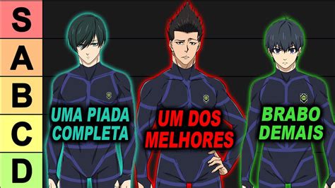 Os Melhores Personagens De Blue Lock Youtube