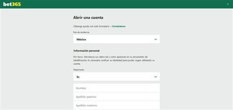 bet365 registro conoce los pasos para crear tu cuenta en México en 2022