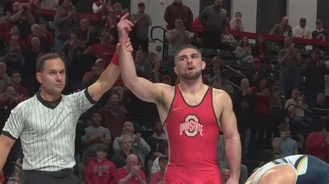 Ohio State Wrestler Sammy Sasso Returns To The Mat