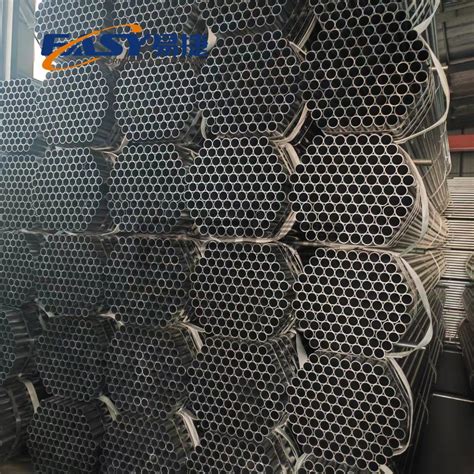 Building Construction En74 Steel BS1139 Hot Dipped Galvanized Black Scaffolding Pipe Steel Tube