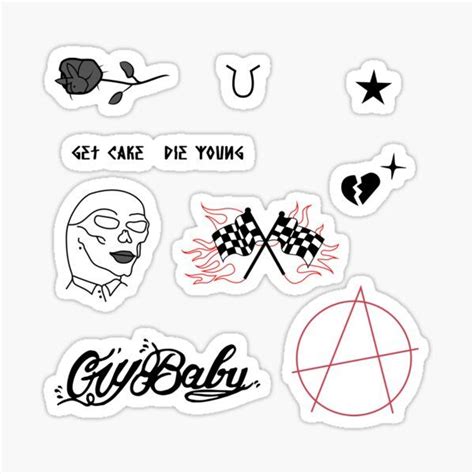 Lil Peep Stickers For Sale Artofit