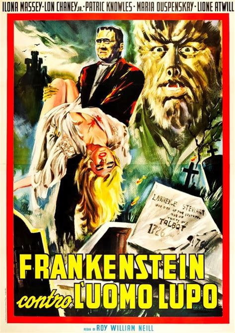 Picture Of Frankenstein Meets The Wolf Man