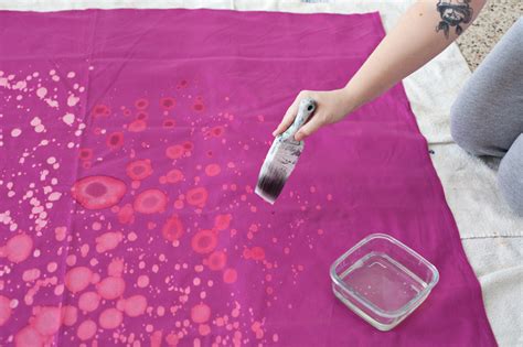 How To Tie Dye Curtains With Bleach Cintronbeveragegroup