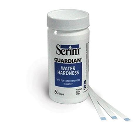 Guardian Water Hardness Test Strip 50 Bottle 6Bt Box Serim 5129