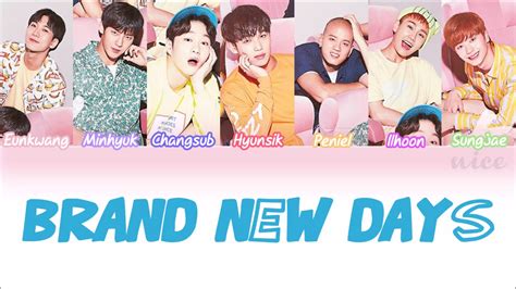 BTOB 비투비 BRAND NEW DAYS どんな未来を Lyrics Color Coded ENG ROM JPN