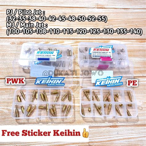 Jual Spuyer Karburator Tuning Kit Spuyer Pilot Jet Main Jet Repair Kit Pe Pwk Shopee Indonesia