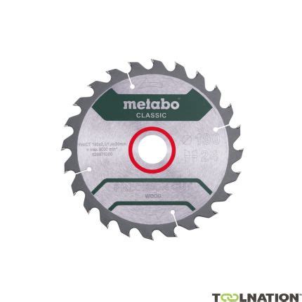 Metabo Accessories 628676000 Circular Saw Blade PrecisionCutClassic