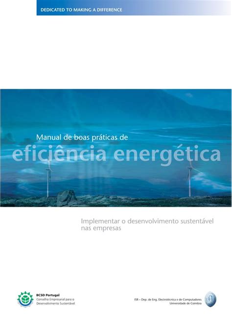 Manual Boas Práticas Em Eficiência Energética Pdf