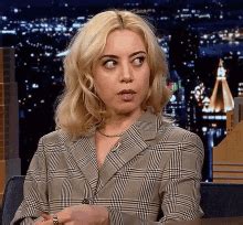 Aubrey Plaza Blonde Aubrey Plaza Blonde Discover Share Gifs