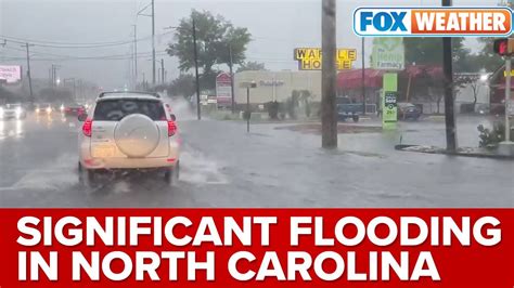 Significant Flooding Ongoing In Coastal North Carolina Youtube