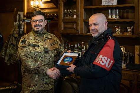 Kosovo Cambio Del Comando Del Reggimento Carabinieri Msu Mondo