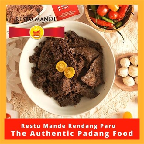 Jual Restu Mande Rendang Paru Original Gr Shopee Indonesia