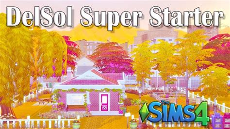 Sims 4 Starter Home Under 20K Speed Build No CC DelSol Super