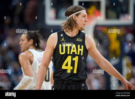 Utah Jazz Forward Kelly Olynyk In The First Half Of An Nba