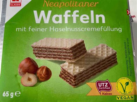 Kaufland Neapolitaner Waffeln mit feiner Haselnusscremefüllung