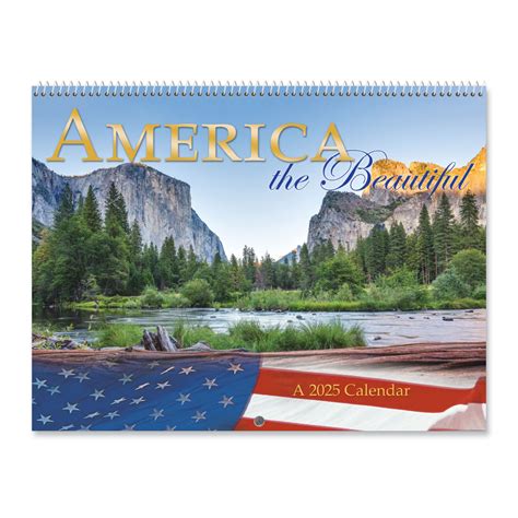 America The Beautiful Wall Calendar Colorful Images