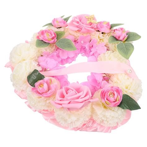 Frcolor Wreath Flowers Artificial Tombstone Graves Decoration Mourning ...