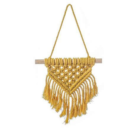 Mini Macrame Muur Opknoping Bohemian Handgemaakte Grandado