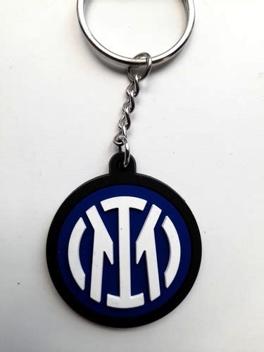 Inter Milan New Crest Gum Keyring Official Product Keyrings