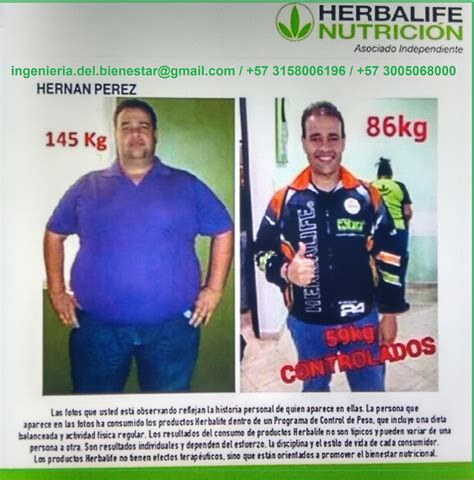 En HERBALIFE tenemos MILLONES de historias de éxito Son resultados