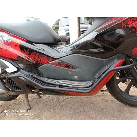 Jual CRASHBAR TUBULAR HONDA PCX TUBULAR PCX NEW 2018 Shopee Indonesia